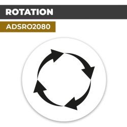 Autocollant ROTATION | Direction