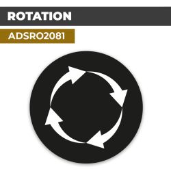 Autocollant ROTATION | Direction