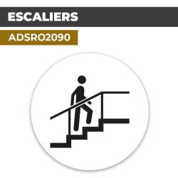 Autocollant ESCALIERS | Accès aux étages