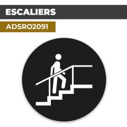 Autocollant ESCALIERS | Accès aux étages
