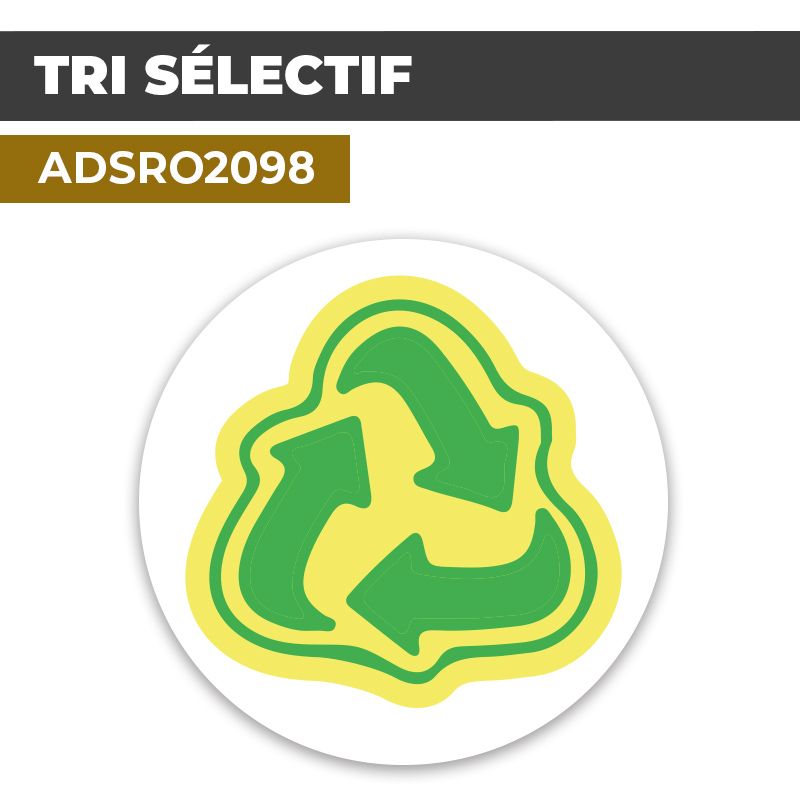 Autocollant TRI SÉLECTIF | Tri et recyclage