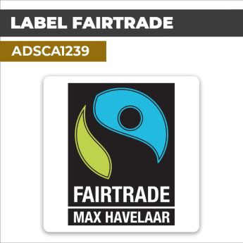 Autocollant LABEL FAIRTRADE | Label commercial