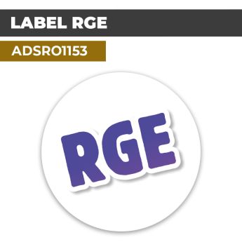 Autocollant LABEL RGE | Labels et certifications
