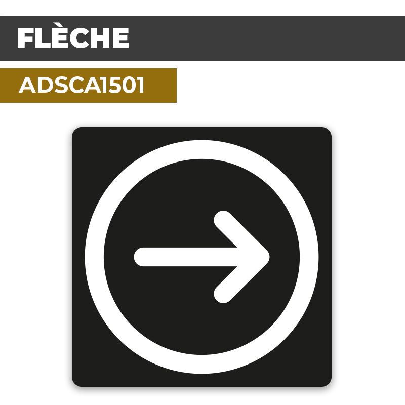 Autocollant FLÈCHE | Direction
