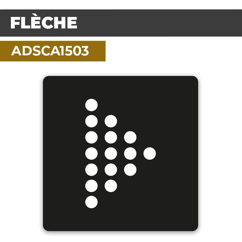 Autocollant FLÈCHE | Direction
