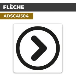 Autocollant FLÈCHE | Direction