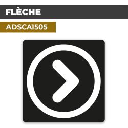 Autocollant FLÈCHE | Direction
