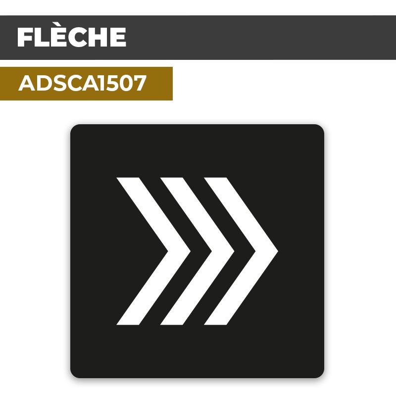 Autocollant FLÈCHE | Direction