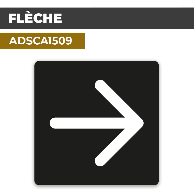Autocollant FLÈCHE | Direction