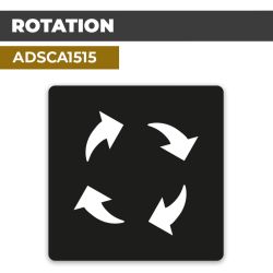 Autocollant ROTATION | Direction