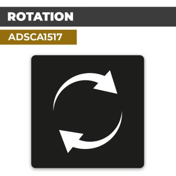 Autocollant ROTATION | Direction