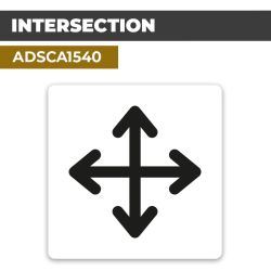 Autocollant INTERSECTION | Direction