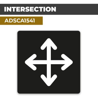 Autocollant INTERSECTION | Direction