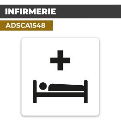 Autocollant INFIRMERIE | Soins et médecine