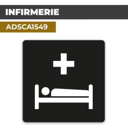 Autocollant INFIRMERIE | Soins et médecine