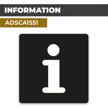 Autocollant INFORMATION | Renseignements