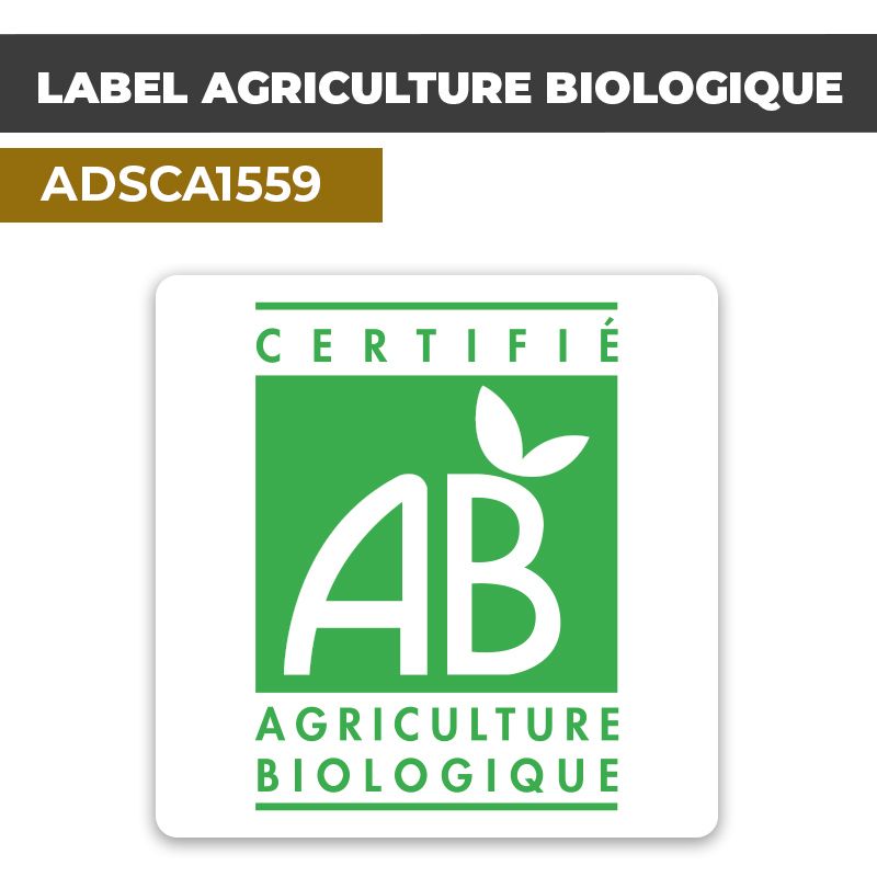 Autocollant LABEL AGRICULTURE BIOLOGIQUE | Labels agricoles
