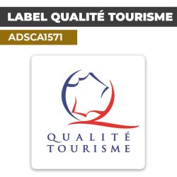 Autocollant LABEL QUALITÉ TOURISME | Labels de tourisme