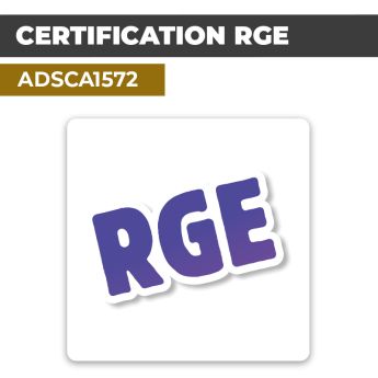 Autocollant CERTIFICATION RGE | Certifications et labels