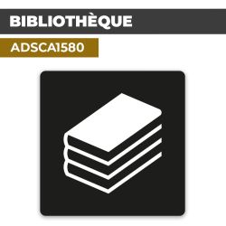 Autocollant BIBLIOTHÈQUE | Zone de lecture