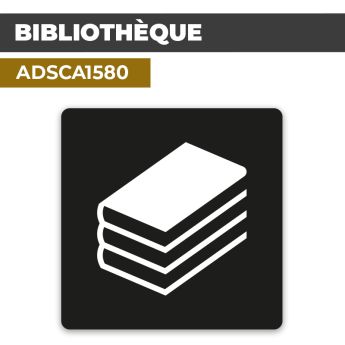 Autocollant BIBLIOTHÈQUE | Zone de lecture