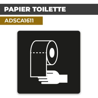Autocollant PAPIER TOILETTE | Toilettes WC