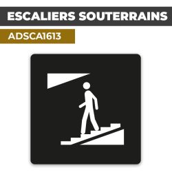 Autocollant ESCALIERS SOUTERRAINS | Accès au sous-sol
