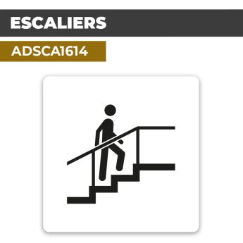 Autocollant ESCALIERS | Accès aux étages
