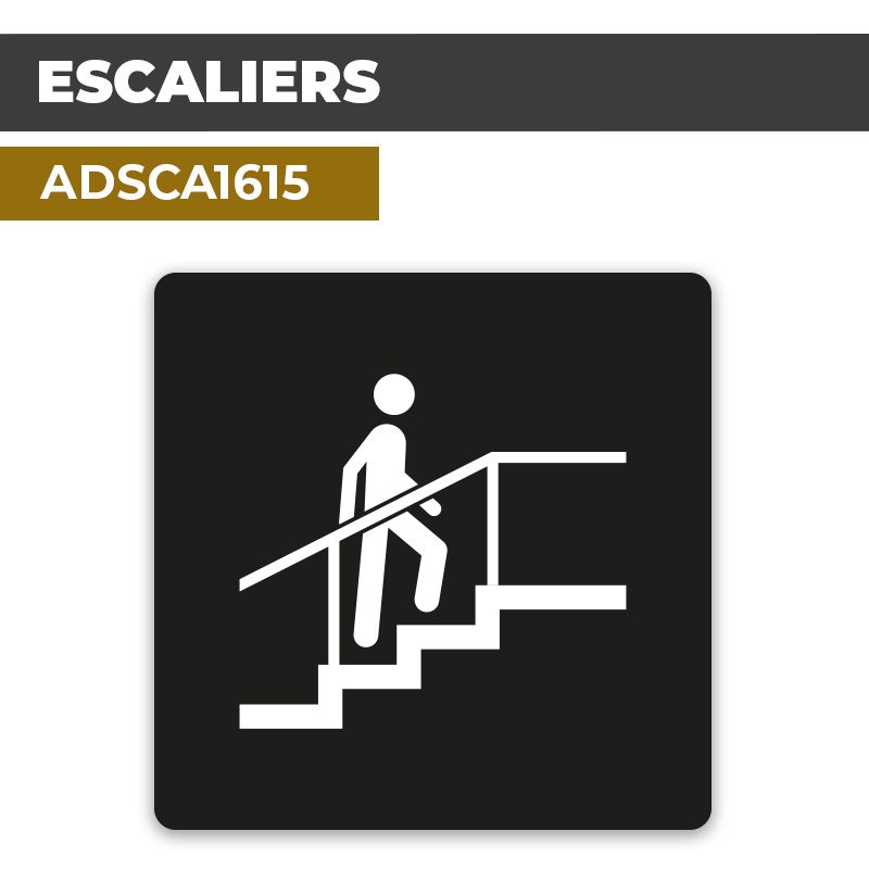 Autocollant ESCALIERS | Accès aux étages
