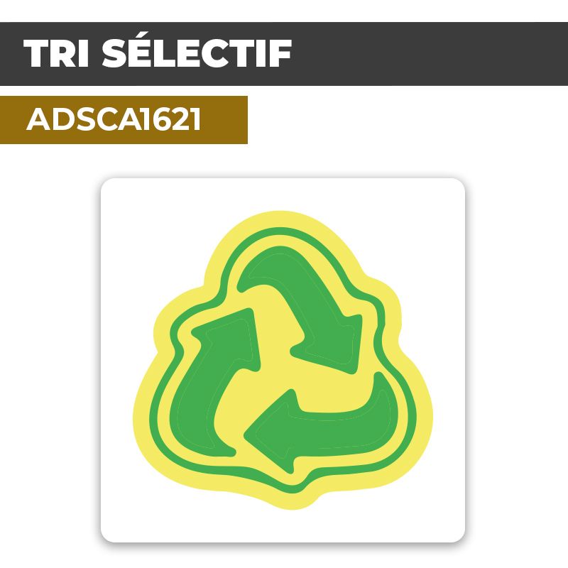 Autocollant TRI SÉLECTIF | Tri et recyclage