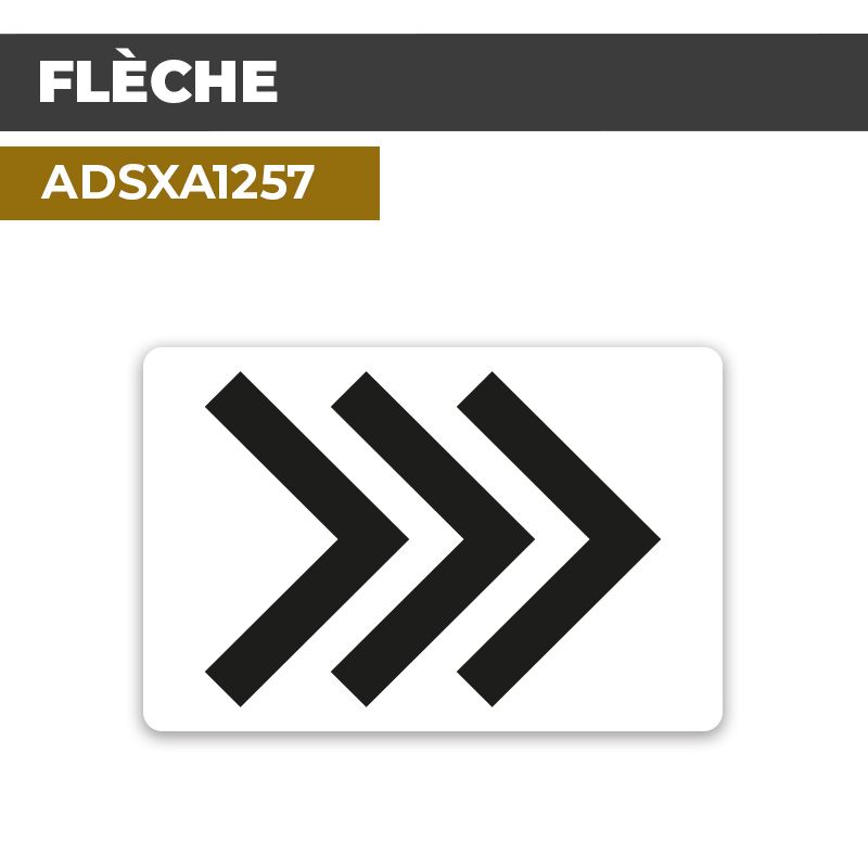 Autocollant | FLÈCHE | Direction