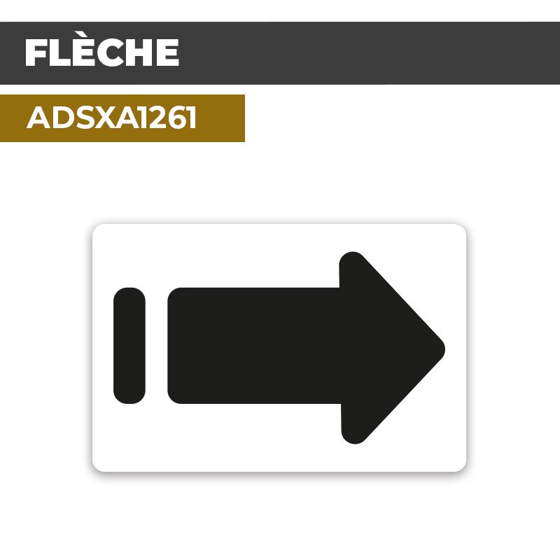 Autocollant | FLÈCHE | Direction