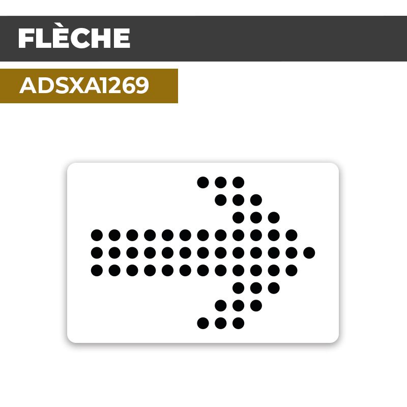 Autocollant | FLÈCHE | Direction