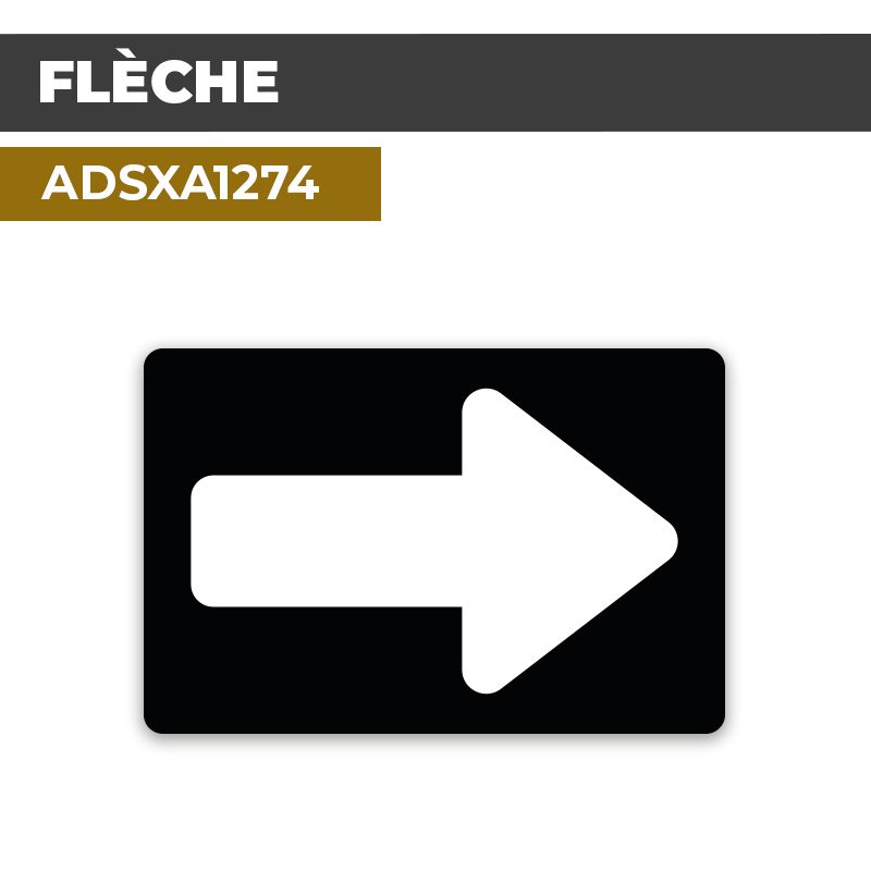 Autocollant | FLÈCHE | Direction