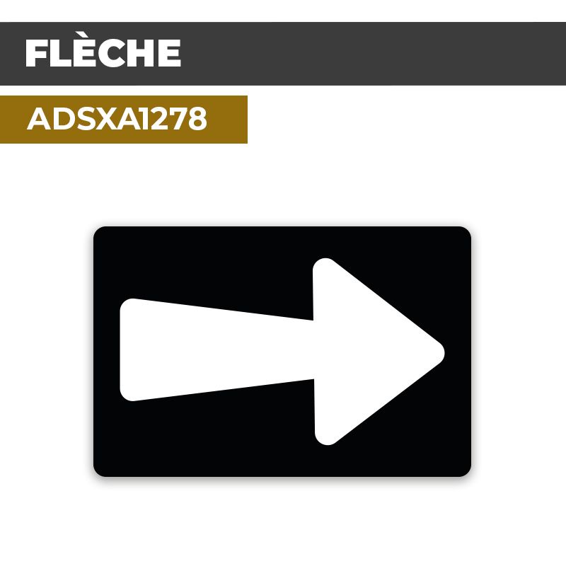 Autocollant | FLÈCHE | Direction