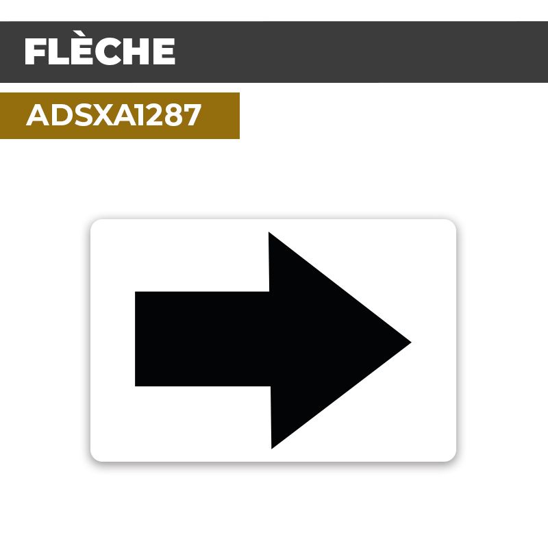Autocollant | FLÈCHE | Direction