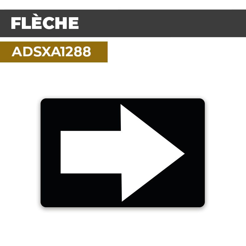 Autocollant | FLÈCHE | Direction
