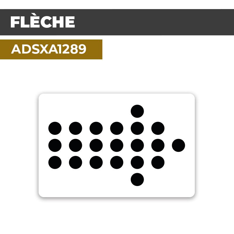 Autocollant | FLÈCHE | Direction