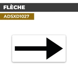 Autocollant FLÈCHE | Direction