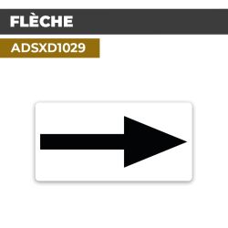 Autocollant FLÈCHE | Direction