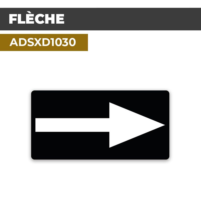 Autocollant FLÈCHE | Direction