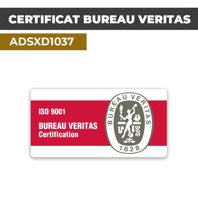 Autocollant CERTIFICATION BUREAU VERITAS | Labels et certifications