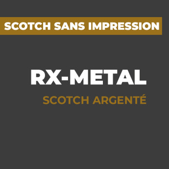 Adhésif RX-METAL | Scotch de Ventilation et Chaufferie