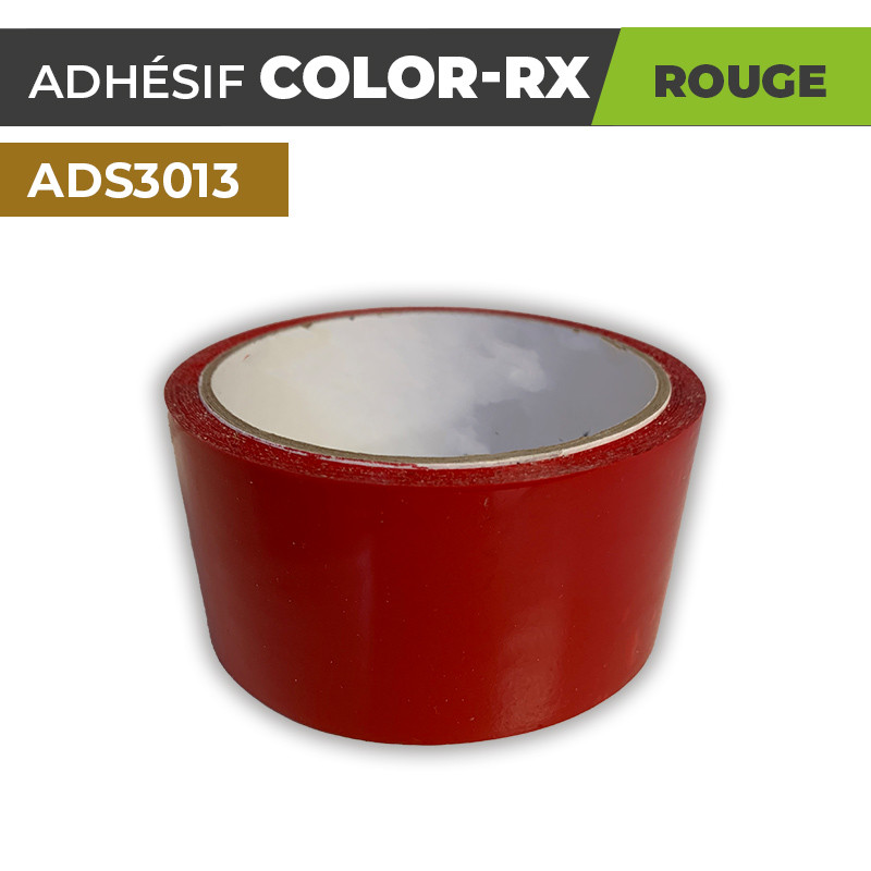 Adhésif COLOR-RX Rouge| Scotch coloré
