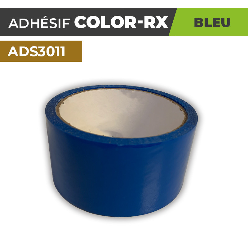 Adhésif COLOR-RX Bleu| Scotch coloré