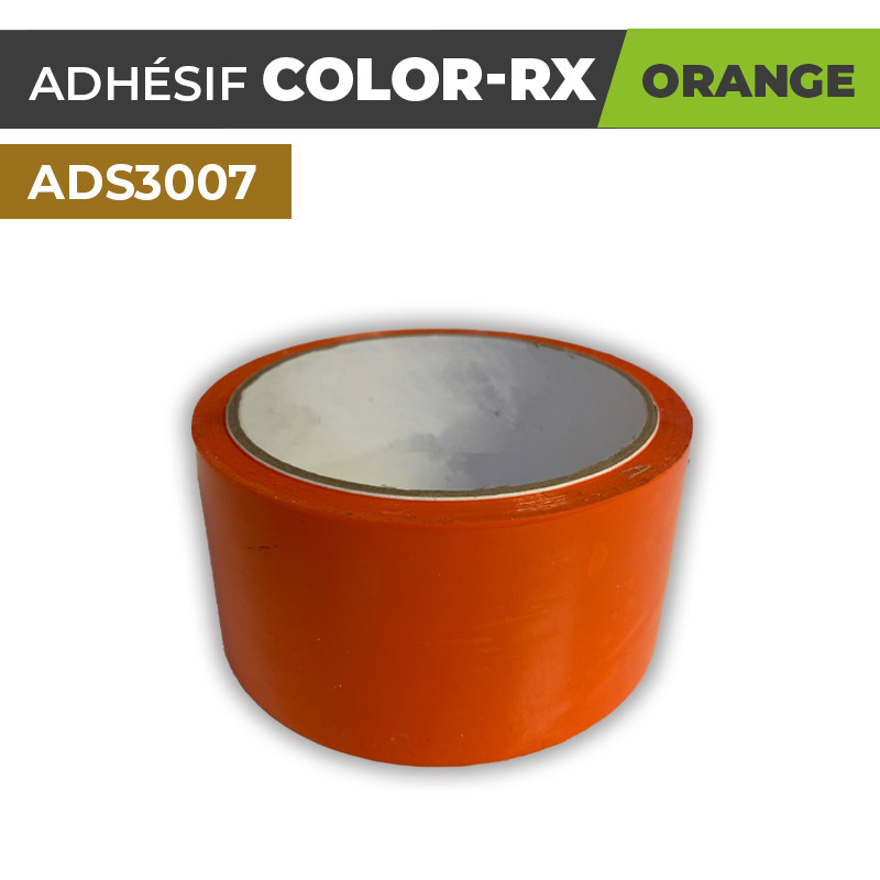 Adhésif COLOR-RX Orange| Scotch coloré