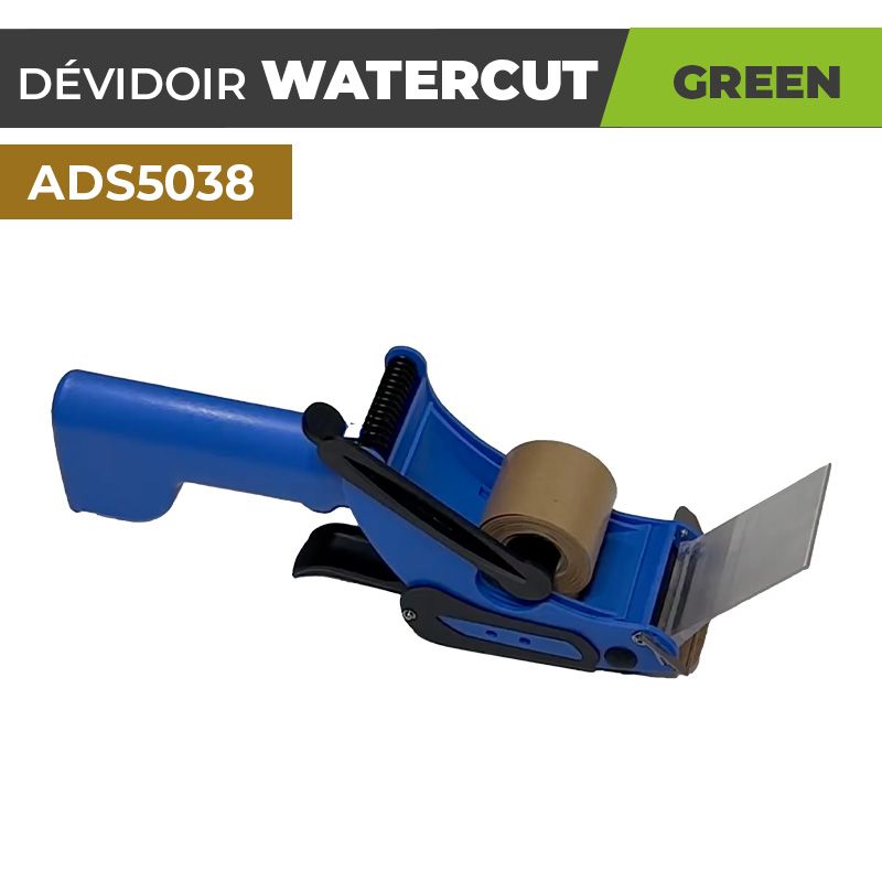 Dévidoir WATERCUT | Adhésif activé par l'eau