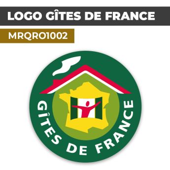Autocollant LOGO GÎTES DE FRANCE | Marques et enseignes
