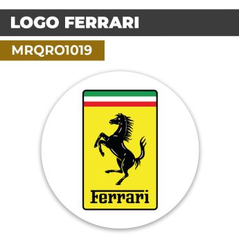 Autocollant LOGO FERRARI | Marques automobiles