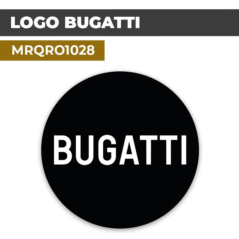 Autocollant LOGO BUGATTI | Marques automobiles